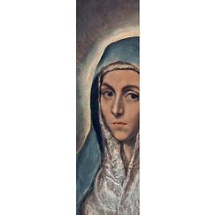 El Greco Bookmark - Virgin Mary