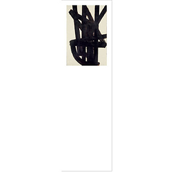 Bookmark Soulages - Nut Shell on Paper, 1948-1949