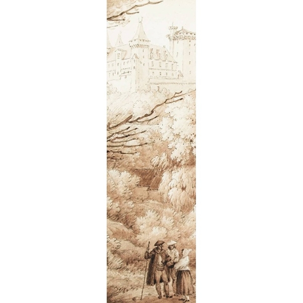 Bookmark Lejeune - View of the City and Castle of Pau