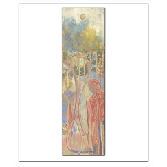 Bookmark Redon - Decor for the Castle of Domecy (Yellow Flower)