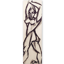Bookmark Picasso - Study for "Bathers in the Woods" (Woman on the right)
