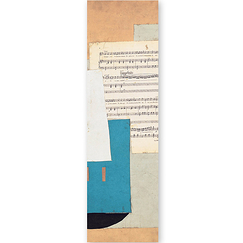 Bookmark "Violon et feuille de musique"