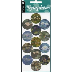 Stickers Nymphéas