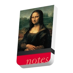 Pocket notebook 6 x 9,5 cm "Portrait de Monna Lisa dite la Joconde (détail)"