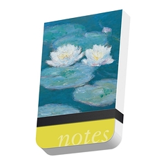 Pocket notebook 6 x 9,5 cm "Nymphéas. Effets du soir (détail)"