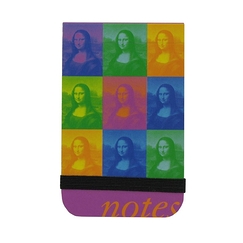 Pocket notebook 6 x 9,5 cm "Mona pop"