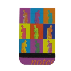 Pocket notebook 6 x 9,5 cm "Aphrodite dite Vénus de Milo"