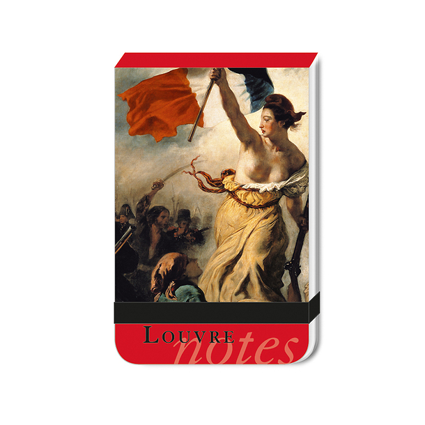 Carnet de notes à élastique Eugéne Delacroix - La Liberté guidant le peuple