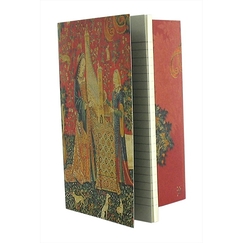 Carnet 10 x 16 cm "Tenture de la Dame à la Licorne (détails)"