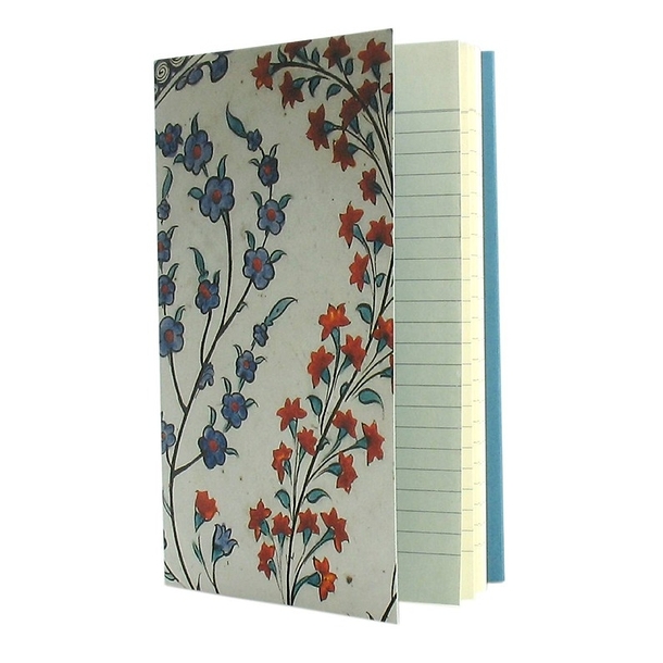 Small notebook 10 x 16 cm "céramique d'Iznik (details)"