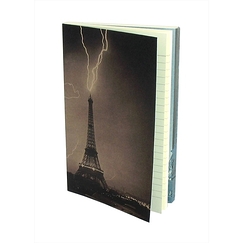 Small notebook 10 x 16 cm "Tour Eiffel foudroyée (details)"