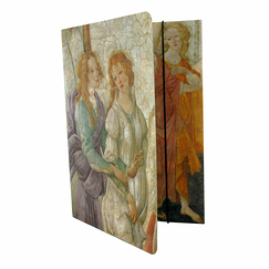 Folder 25 x 35 cm Botticelli - Venus et the Three Graces Presenting Gifts to a Young Girl