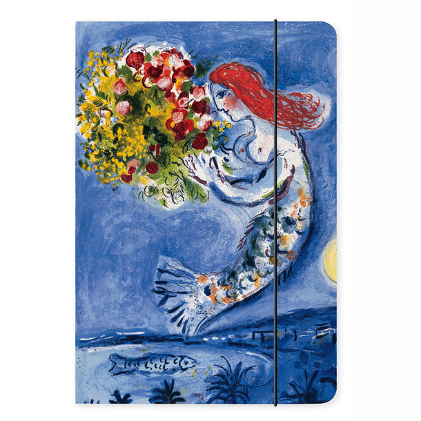 Elastic folder A4 Marc Chagall - The Bay of Angels, 1962