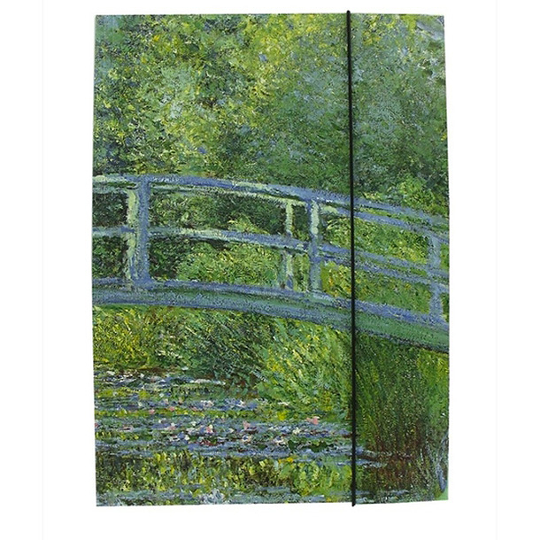 Elastic folder A4 Claude Monet - The Waterlily Pond, Green Harmony, 1899