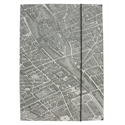 Folder 25 x 35 cm Map of Turgot