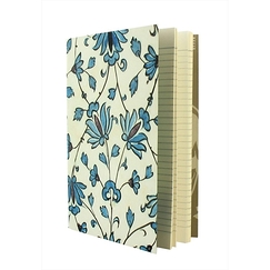 Notebook : plat à décor de fleurs stylisées (détails)