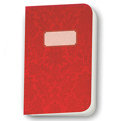 Small notebook 10 x 16 cm "Enfilade - Red"