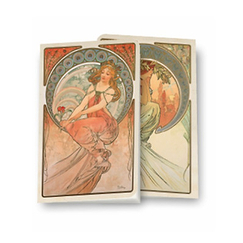 Small Notebook  Mucha - The Painting