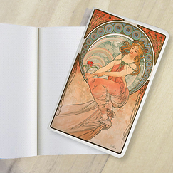 Small Notebook Alphonse Mucha - Painting / Poetry, 1896