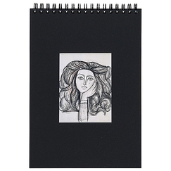 Picasso sketchbook "Portrait of Francoise"