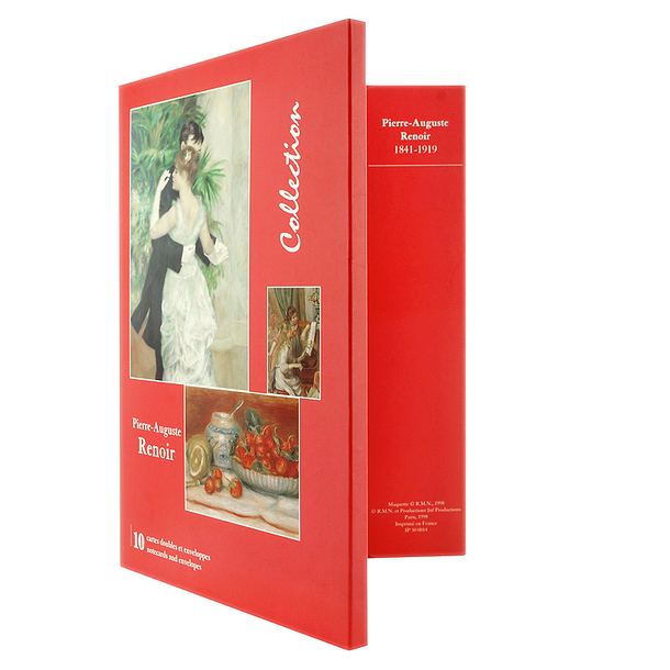 10 cartes doubles et enveloppes Pierre-Auguste Renoir