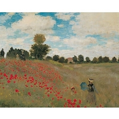 Print Monet - Poppy Fields near Argenteuil
