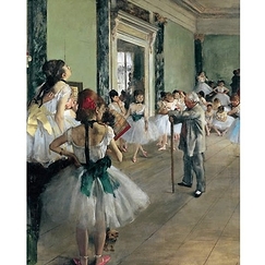Reproduction "La classe de danse - Degas"
