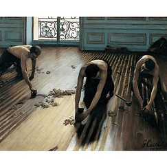 Print Caillebotte - The Floor Scrapers