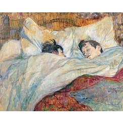Print Toulouse-Lautrec - The Bed