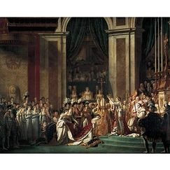 Reproduction "Le sacre de l'empereur Napoléon 1er"