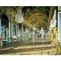 Print Palace of Versailles - The Hall of Mirrors