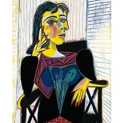 Print Picasso - Portrait of Dora Maar Seated