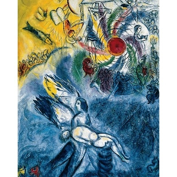 Print Chagall - The Creation of Man