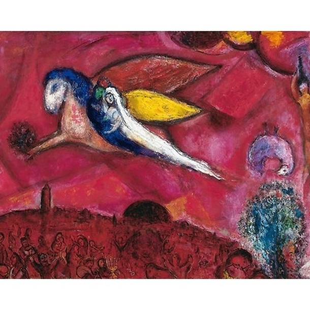 Print Chagall - Song of Songs IV (detail)