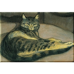 Magnet Steinlen - Cat on an Armchair