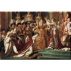 Magnet rectangulaire "Sacre de l'empereur Napoléon 1er et couronnement de l'impératrice Joséphine (détail)"