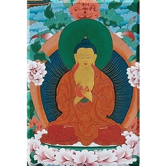 Magnet rectangulaire "Extraits de la vie de Bouddha Câkyamuni (détail)"