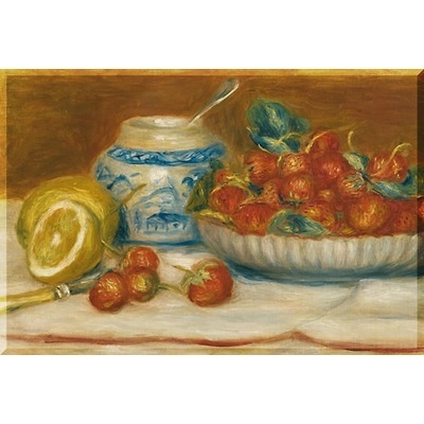 Magnet Renoir - Still Life with Strawberries