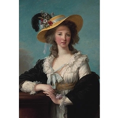 Magnet Vigée Le Brun - Portrait of the Duchess of Polignac