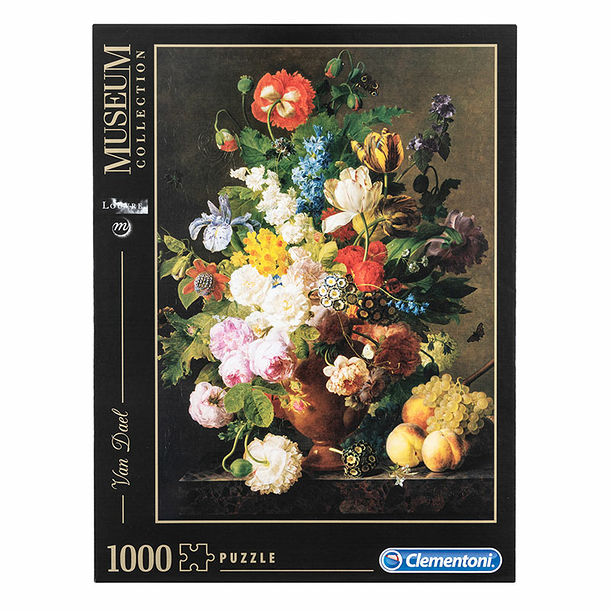 Puzzle Fleurs de printemps dans un vase vert, 1 000 pieces