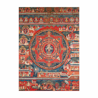 Reproduction Amoghapasha Mandala, Nepal, 1860