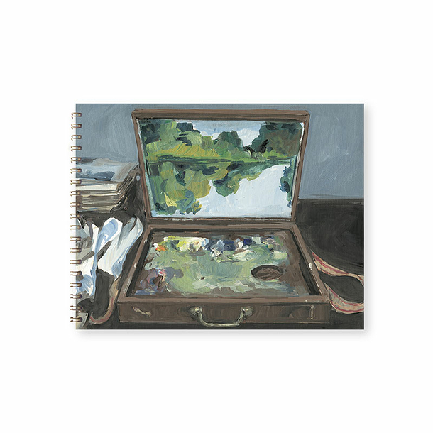 Cahier à spirale Jean-Philippe Delhomme - La Boîte à peinture d'Alphonse Osbert, 2020