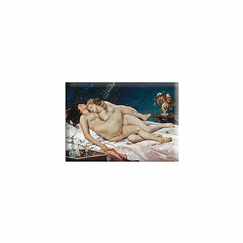 Magnet Gustave Courbet - Le Sommeil, 1866