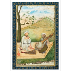 Postcard - Mystical concert, Page of the Ardeshir Album