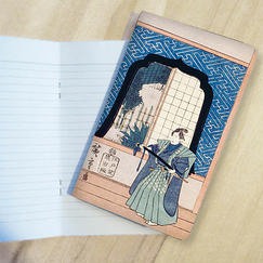 Carnet Utagawa Hiroshige - Série Le trésor des vassaux fidèles : Acte II