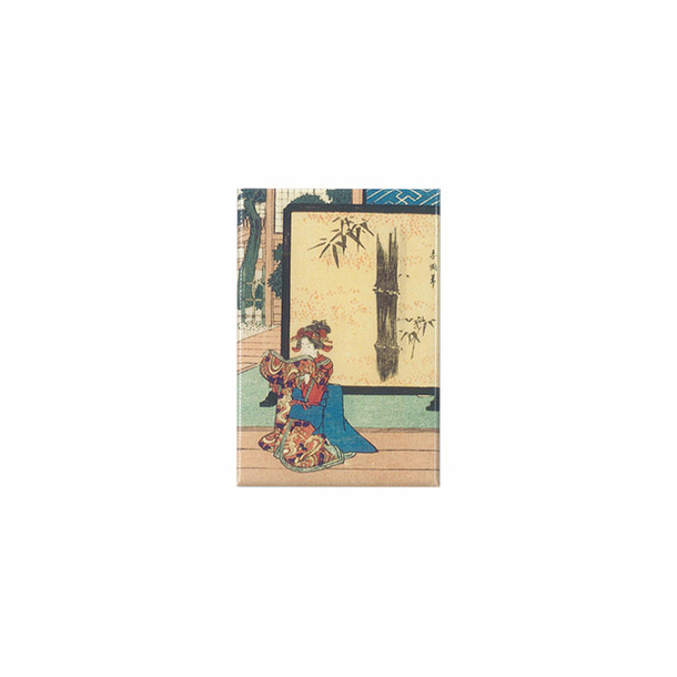 Magnet Utagawa Hiroshige - Série Le trésor des vassaux fidèles : Acte II