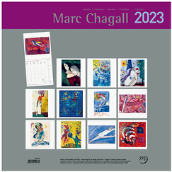 Calendrier 2023 Marc Chagall - 30 x 30 cm