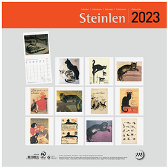 2023 Large Calendar - Steinlen 30 x 30 cm
