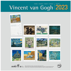 2023 Large Calendar - Vincent van Gogh 30 x 30 cm