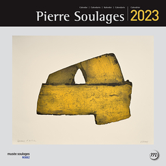 Calendrier grand format 2023 - Pierre Soulages